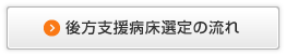 後方支援病床選定の流れ